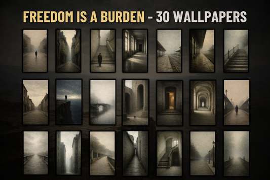 Freedom is a Burden - Existentialist Screen Pack